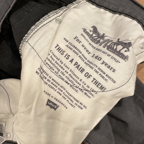 NWOT LEVI'S 511™ SLIM FIT MEN'S GREY JEANS, W31" L32" - Picture 12 of 12